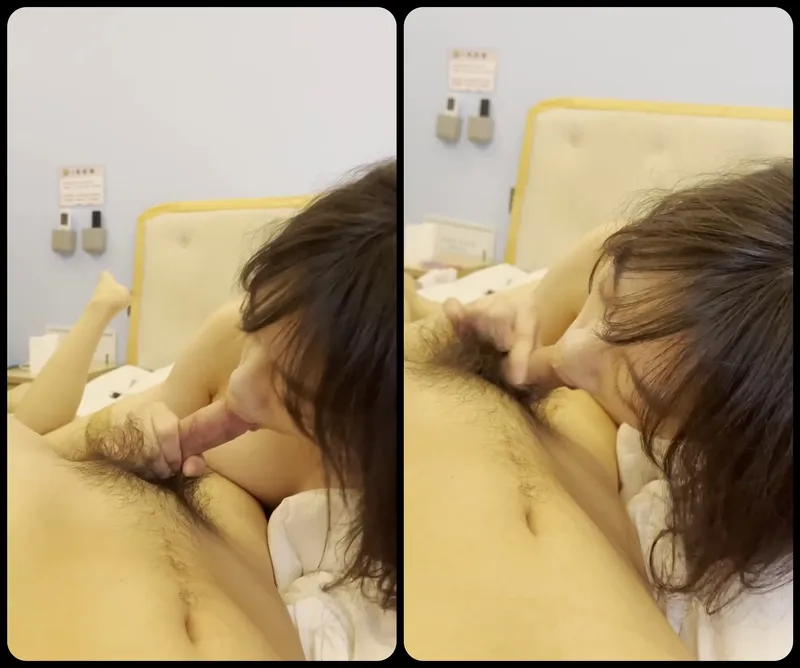 Bồ ngoan mút láp cu bự của anh